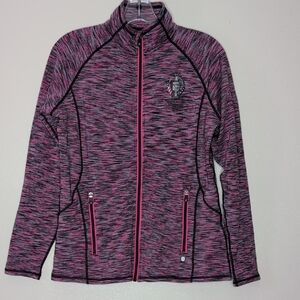 ProQuip Women's Pink and Black  Performance Jacket Size S Golfer